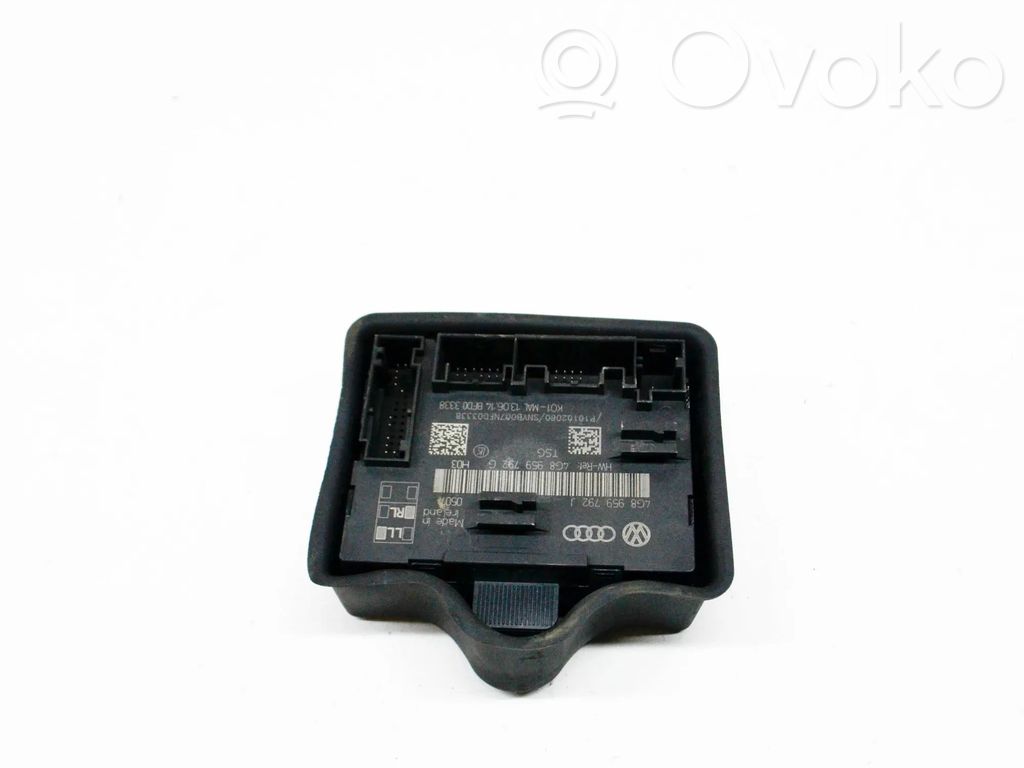 Audi A6 S6 C7 4G Centralina/modulo portiere