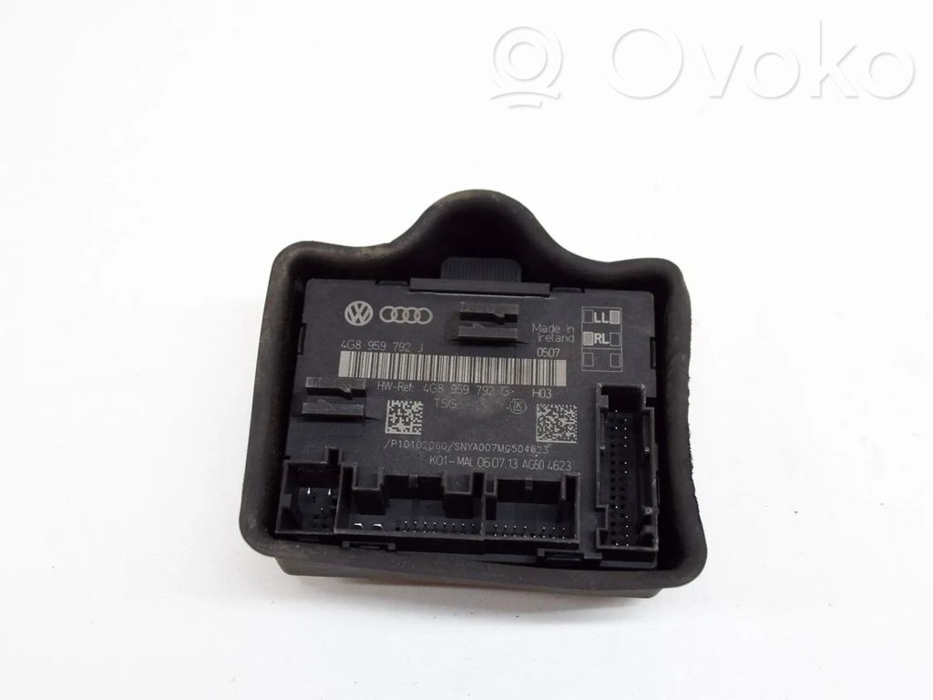 Unité de commande module de porte   4G8959792G,4G8959792J