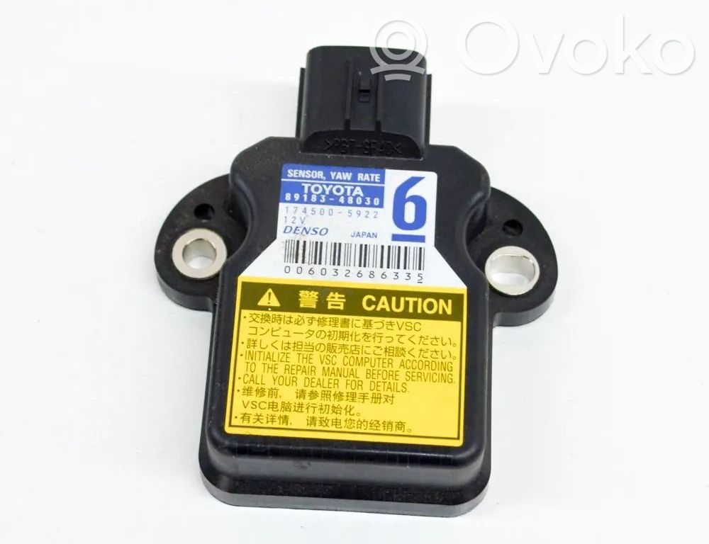 Toyota Auris 150 Acceleration sensor 
