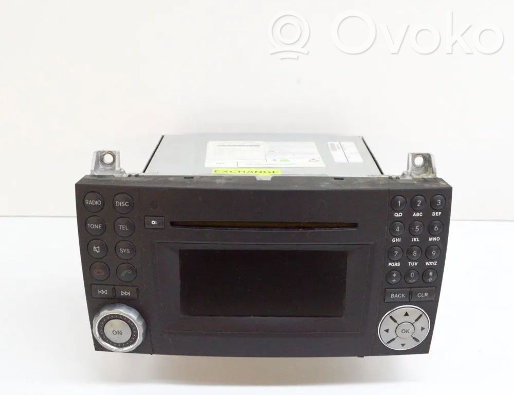 Panel / Radioodtwarzacz CD/DVD/GPS   A1718701989,A1694425660,A0024423960,A1694425460,A1719000700