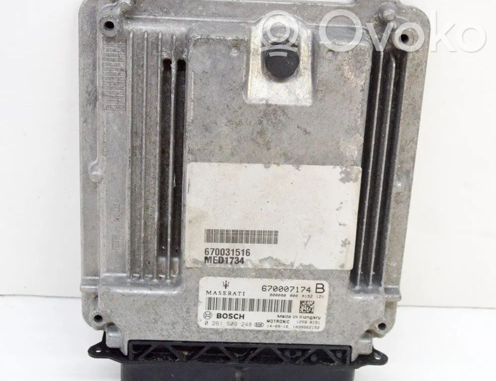 Maserati Quattroporte Engine control unit/module 