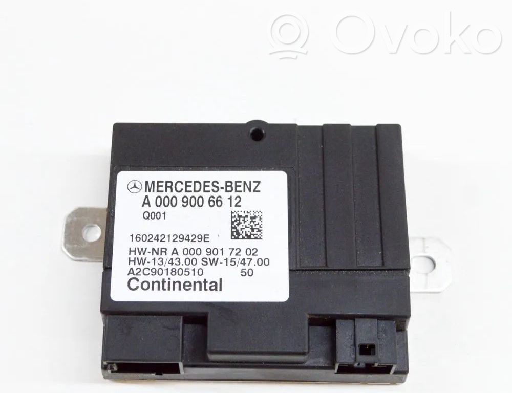 Mercedes-Benz C W205 Unité de commande / module de pompe à carburant