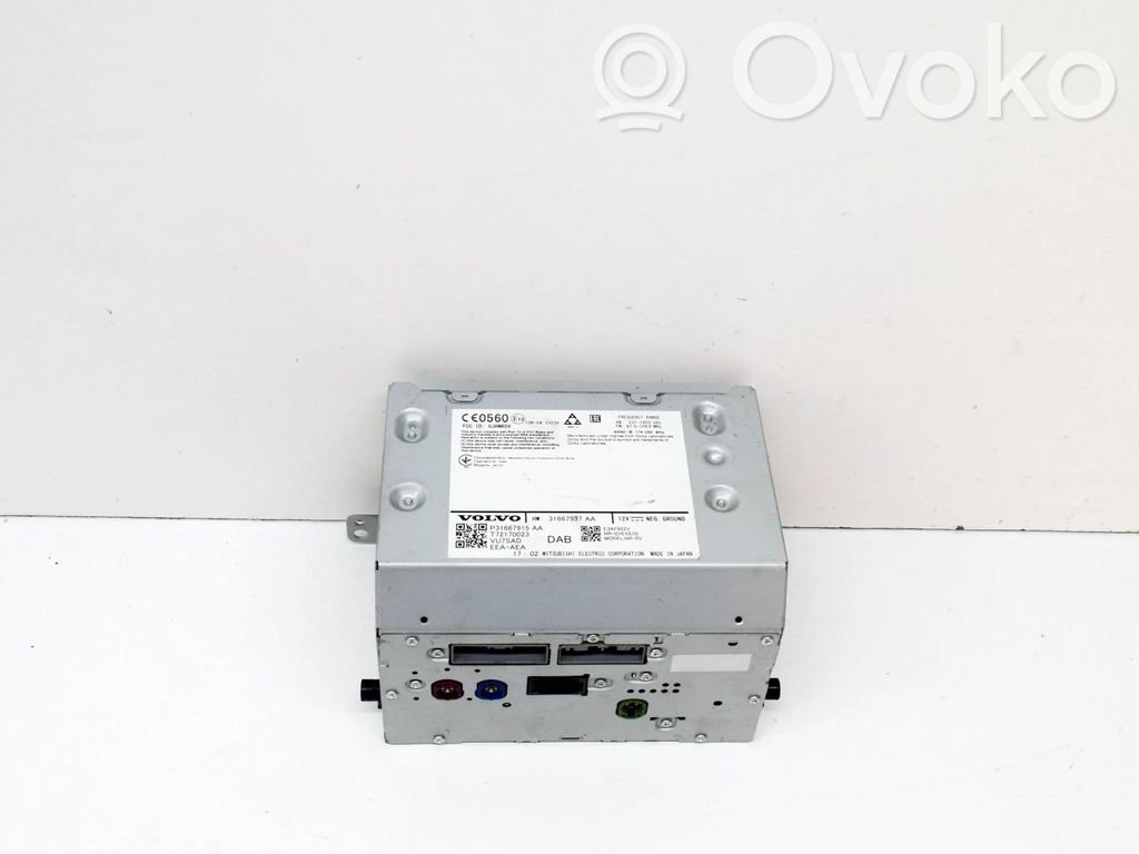 Volvo S90, V90 Panel / Radioodtwarzacz CD/DVD/GPS 