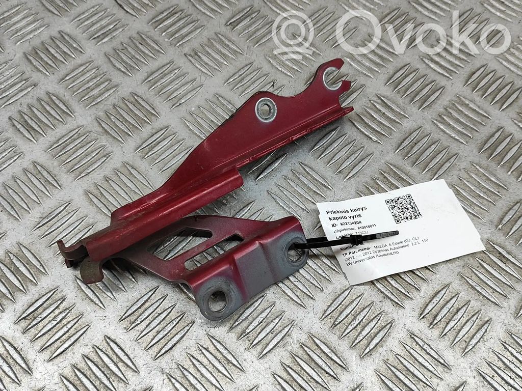 Mazda 6 Engine bonnet/hood hinges 