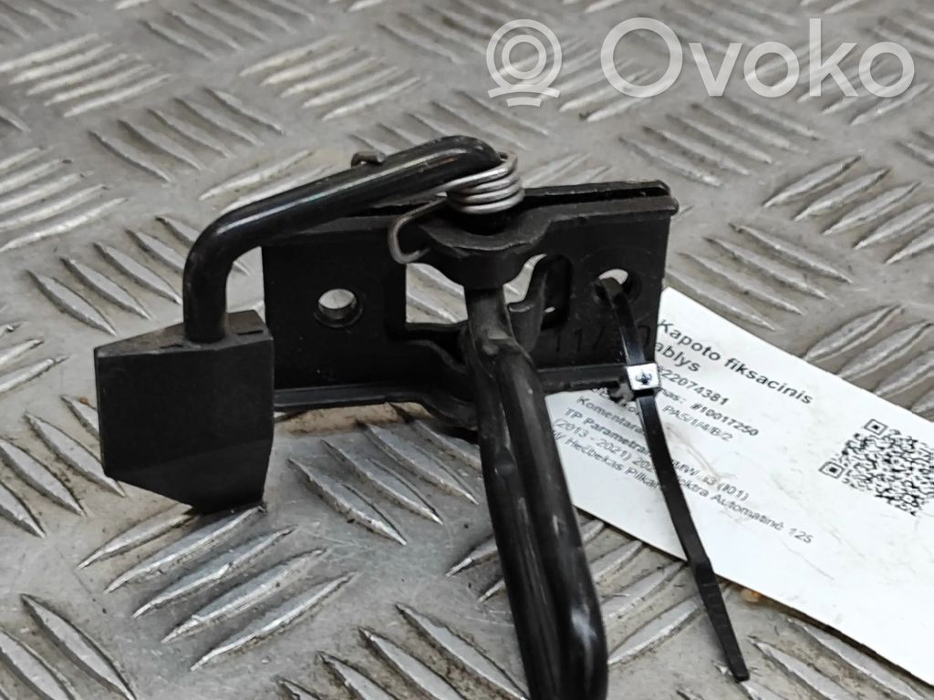 BMW i3 Système poignée, câble ouverture de capot 