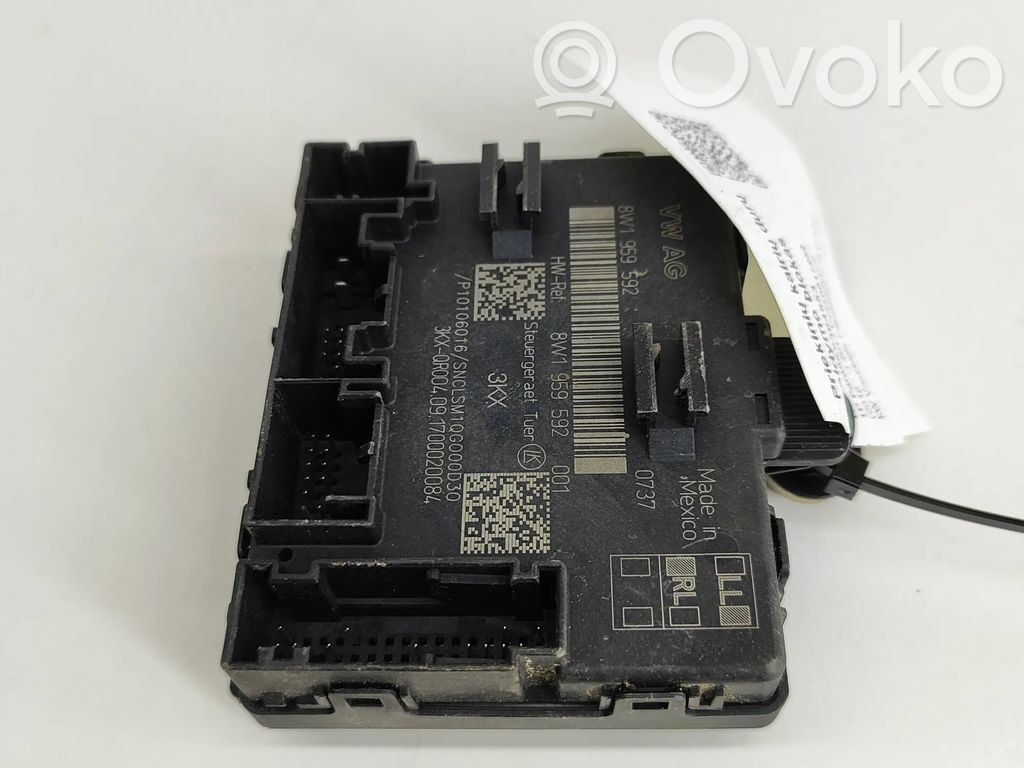 Audi Q5 SQ5 FY Oven ohjainlaite/moduuli 