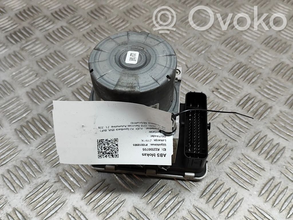 Audi A3 S3 8V ABS Blokas 