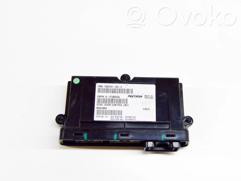 Unidad de control/módulo de la puerta   100310100C,A0748G03L