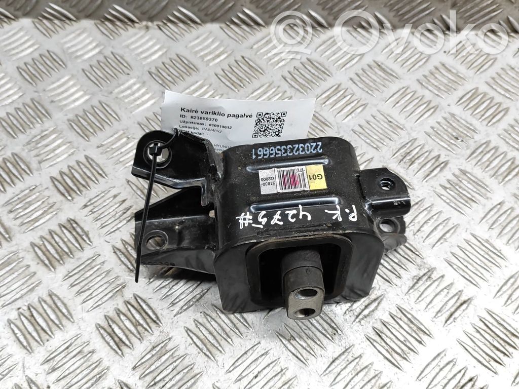 Hyundai Ioniq Suport tampon motor 