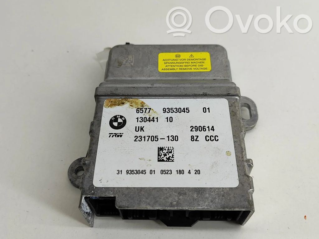 BMW i3 Airbag control unit/module 