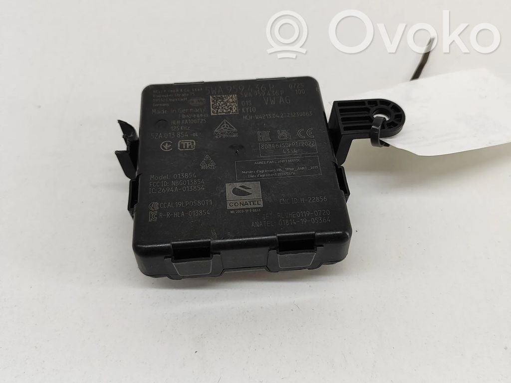 Audi A3 8Y Moduł / Sterownik systemu uruchamiania bezkluczykowego 