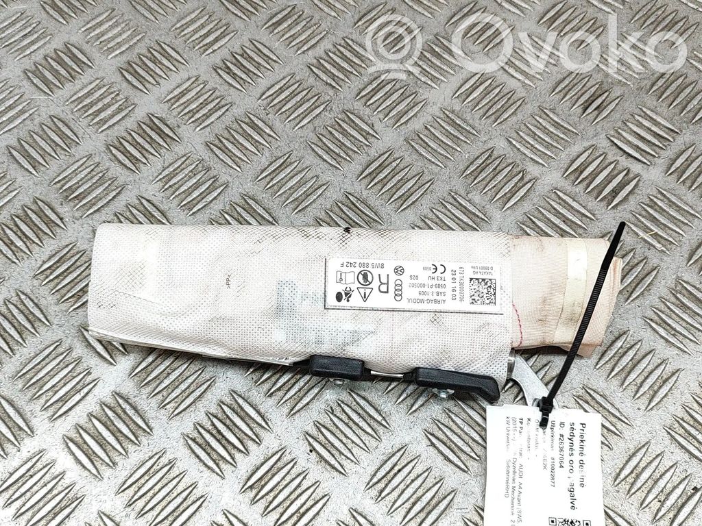 Audi A4 S4 B9 8W Poduszka powietrzna Airbag fotela 