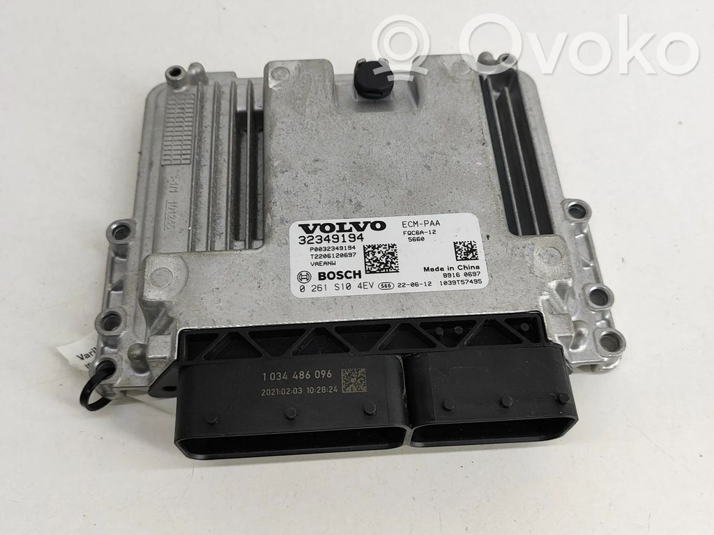 Unitate/modul de control motor   0261S104EV,32349194