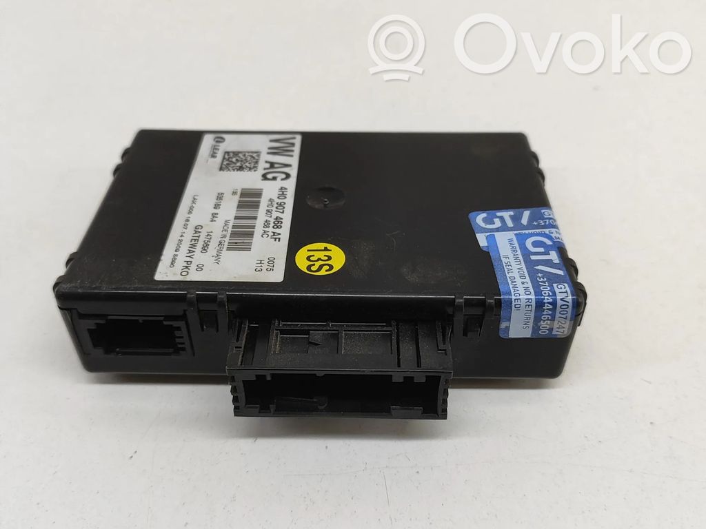 Audi A8 S8 D4 4H Gateway control module 