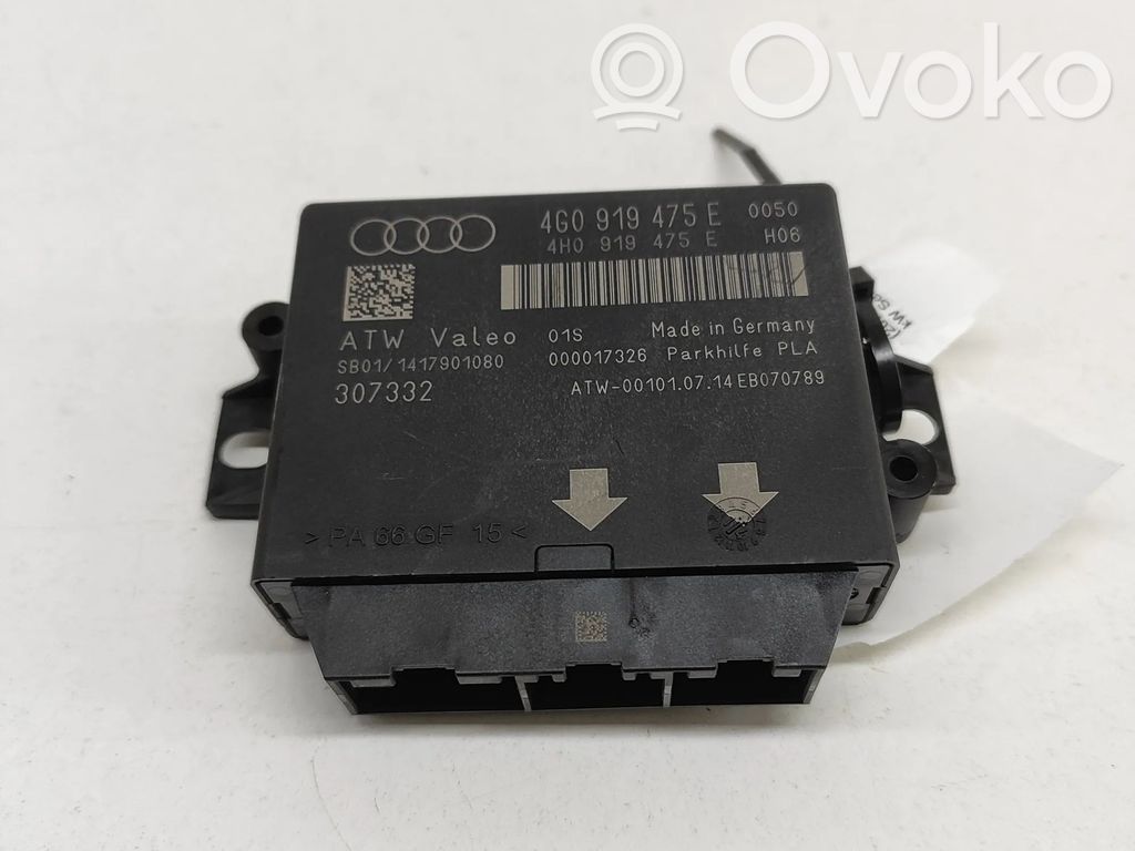 Audi A8 S8 D4 4H Sterownik / Moduł parkowania PDC 