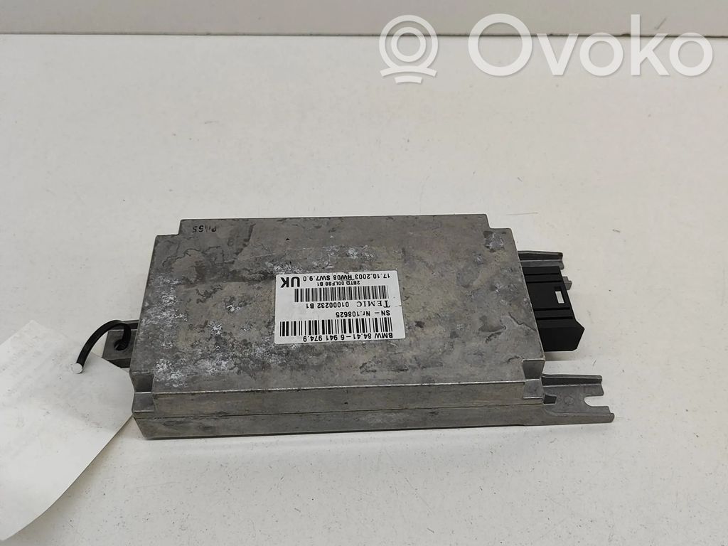 BMW 7 E65 E66 Other devices 