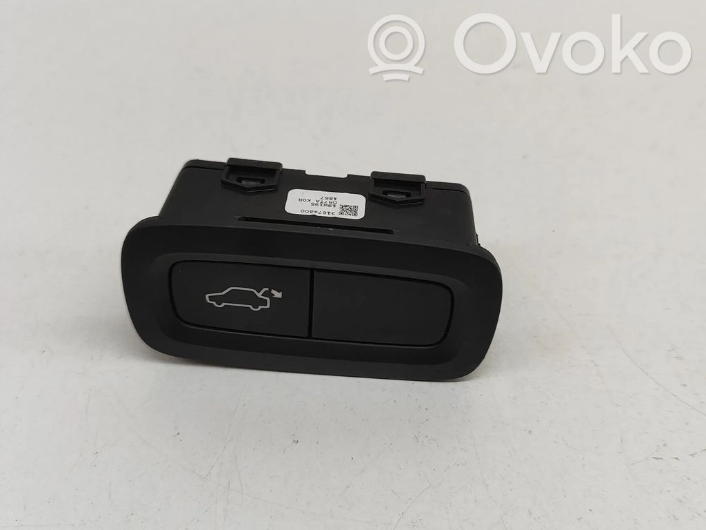 Volvo XC60 Tailgate/boot open switch button 