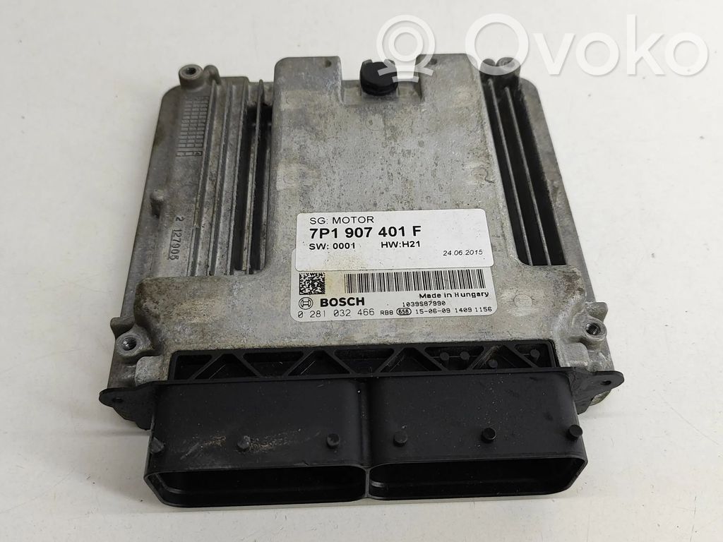 Volkswagen Touareg II Engine control unit/module 