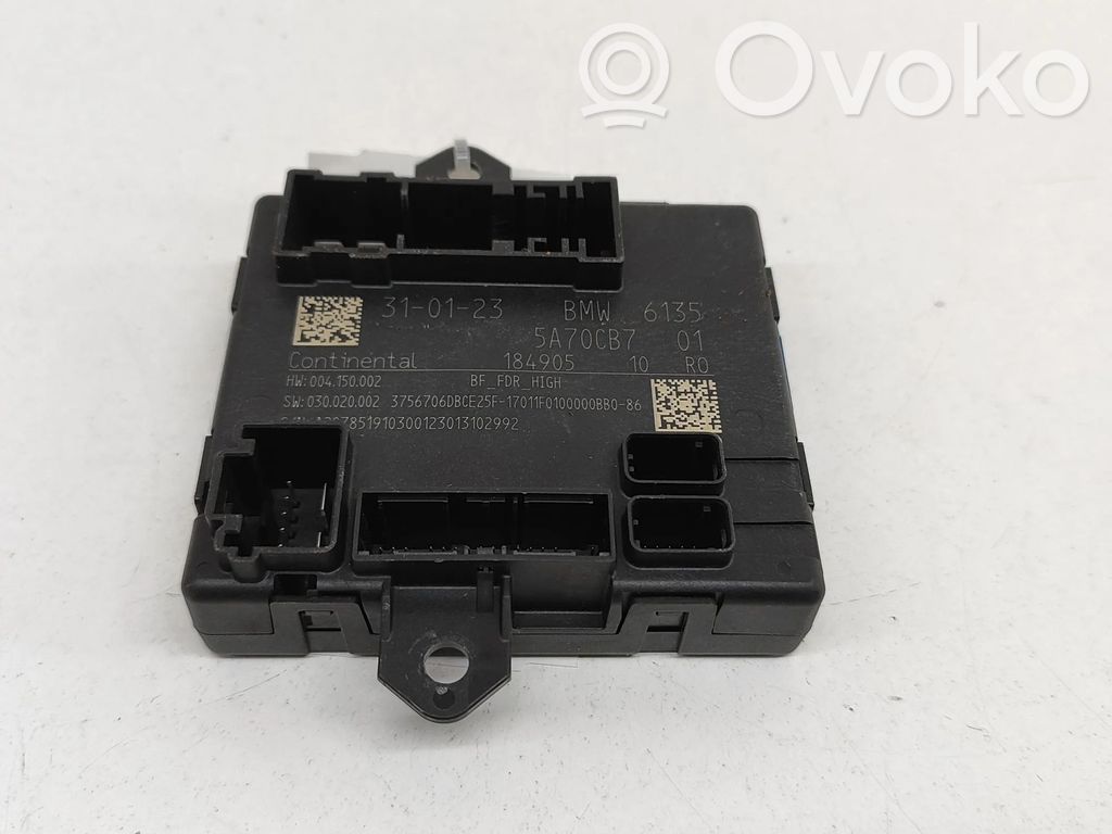 BMW iX1 Durų elektronikos valdymo blokas 