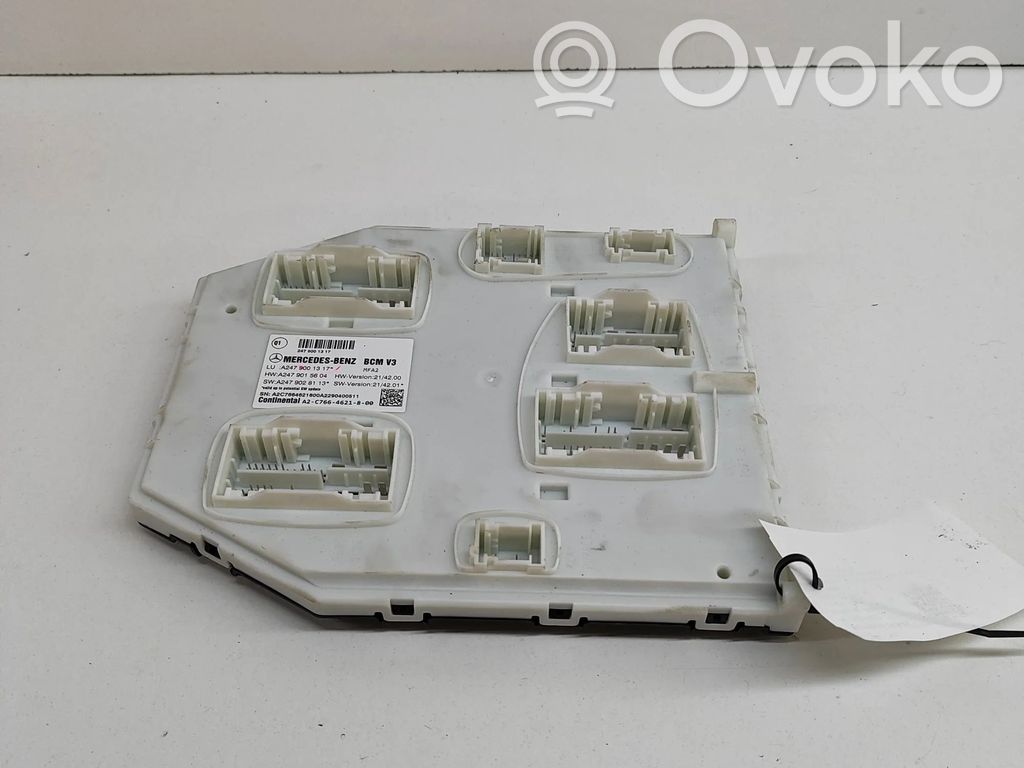 Mercedes-Benz EQB Module de contrôle carrosserie centrale 
