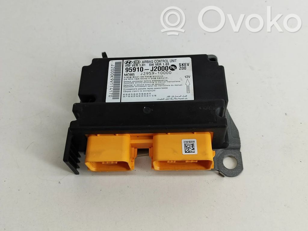 KIA Soul Airbag control unit/module 