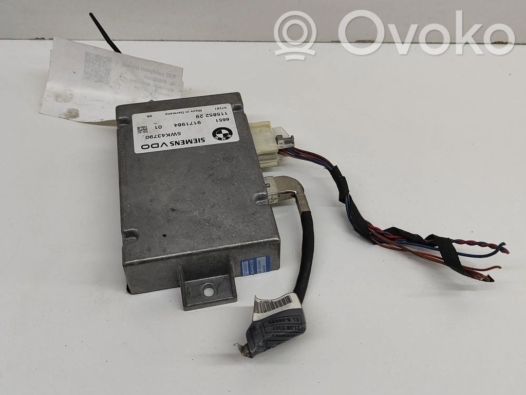 BMW 6 E63 E64 Module de contrôle vidéo 