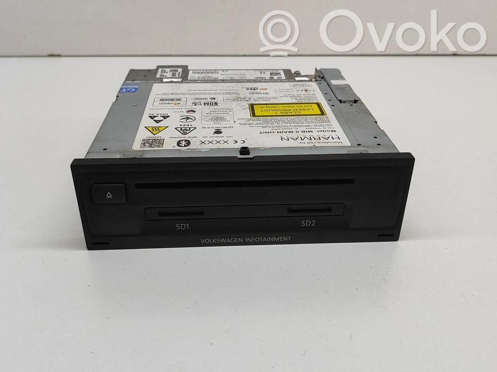 Volkswagen Golf VII Moduł / Sterownik GPS 