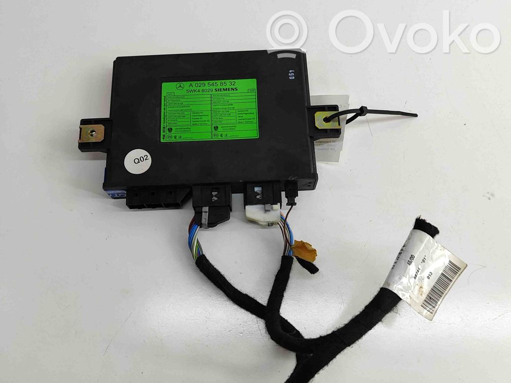 Mercedes-Benz S W220 Unitate/modul de control fără cheie (KESSY) 