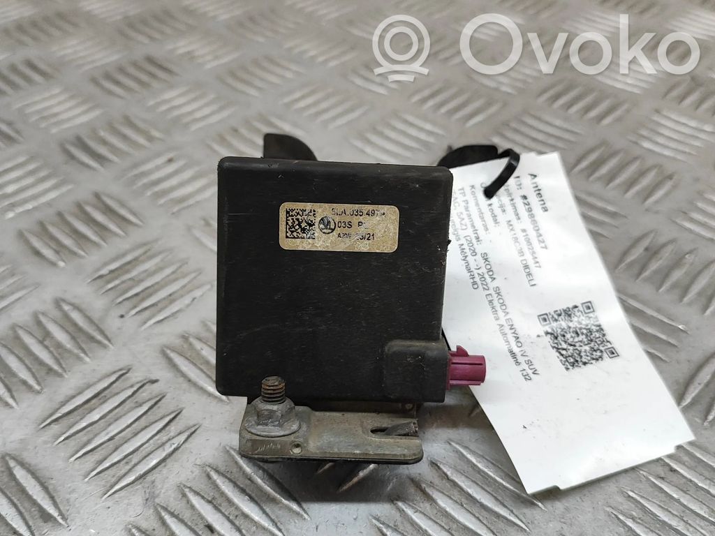 Skoda Enyaq iV GPS-pystyantenni 