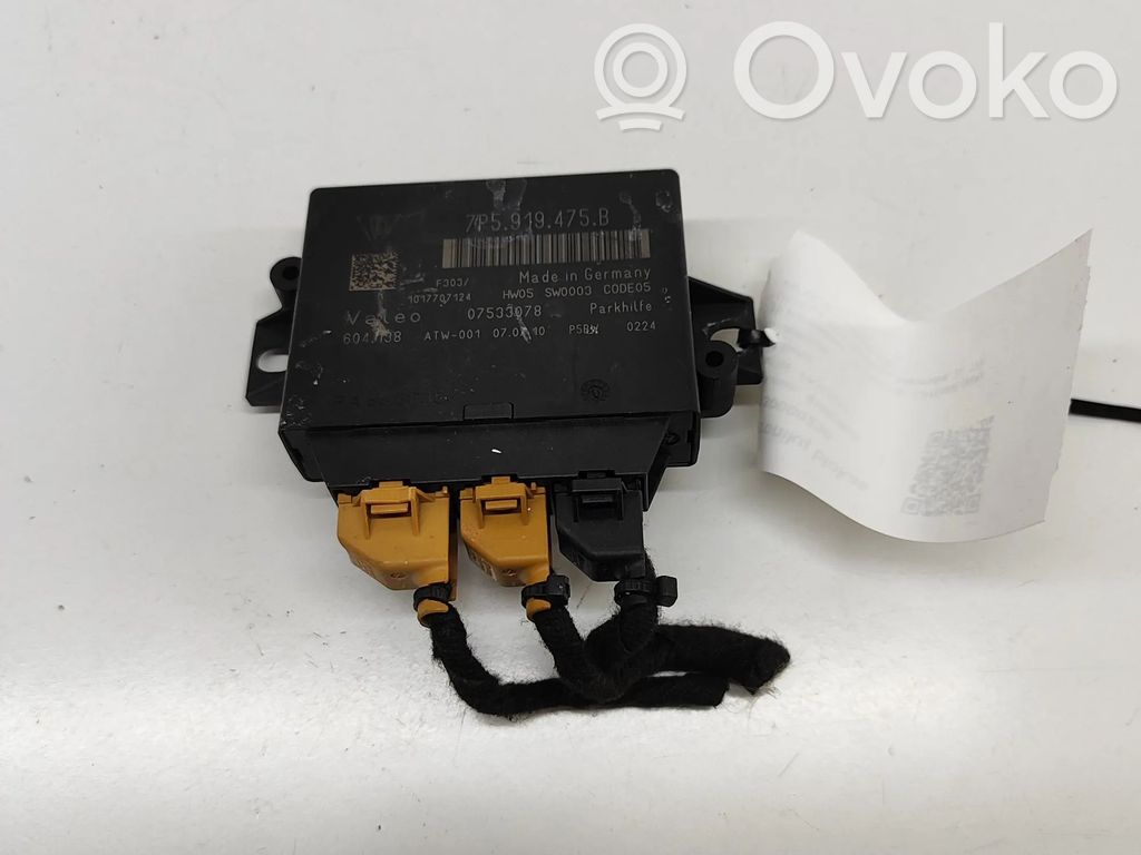 Porsche Cayenne (92A) Parking PDC control unit/module 