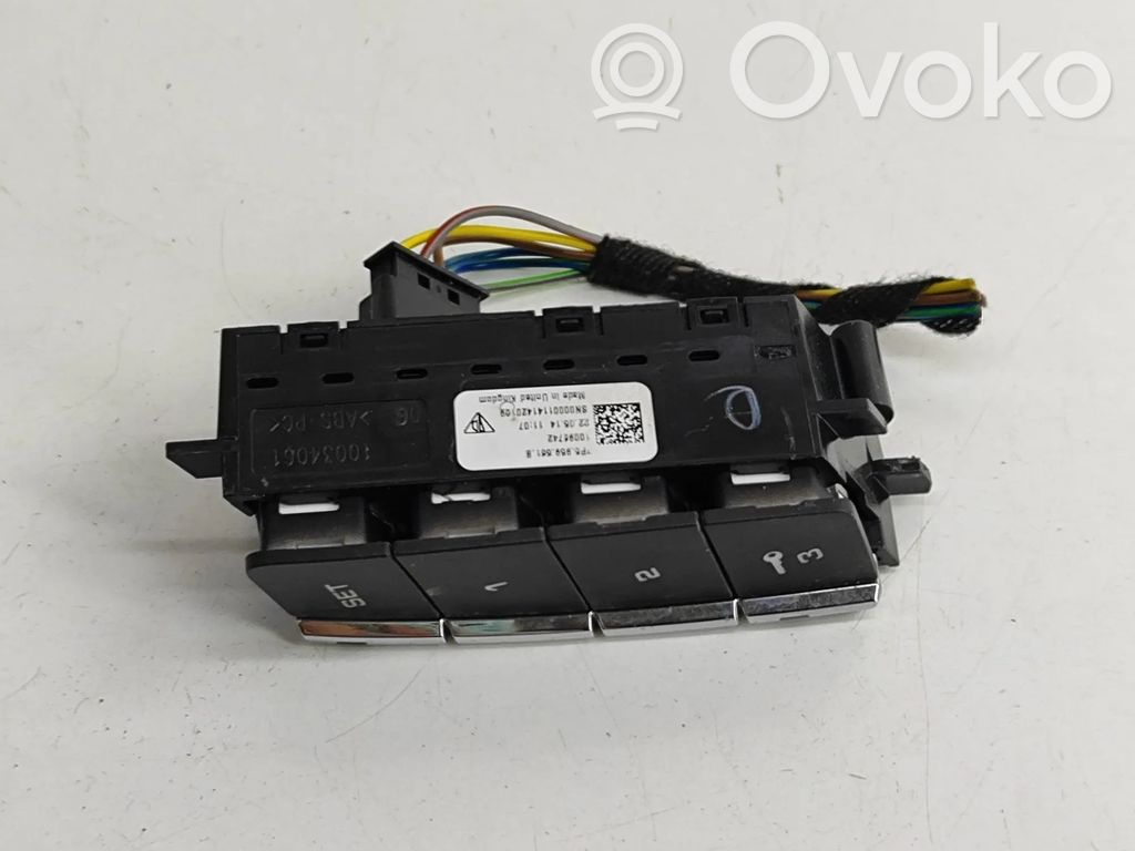 Interruptor de control del asiento   7P5959561B,7P5959561B
