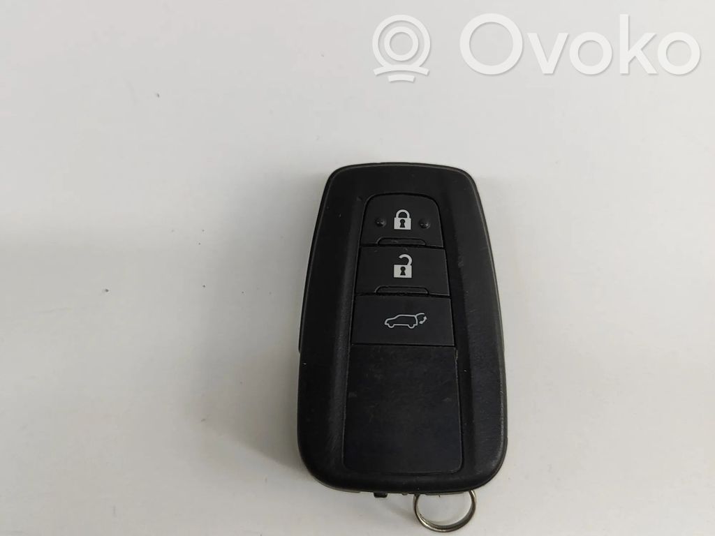 Toyota Corolla E210 E21 Klucz / Karta zapłonu 