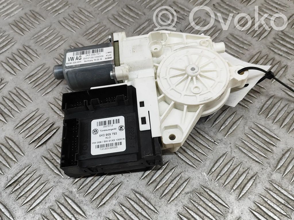 Volkswagen Caddy Silnik regulatora szyby drzwi przednich 