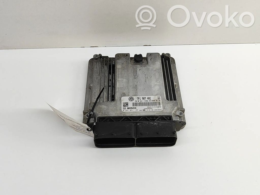 Volkswagen Touareg II Sterownik / Moduł ECU 