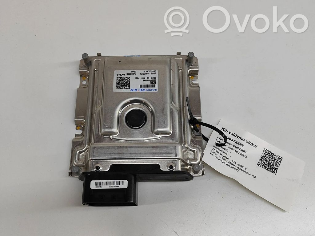 Engine control unit/module   SG2BE0K02V200,9009060009KF,397510ESE1