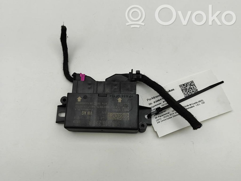 Skoda Octavia Mk3 (5E) Unité de commande, module PDC aide au stationnement 