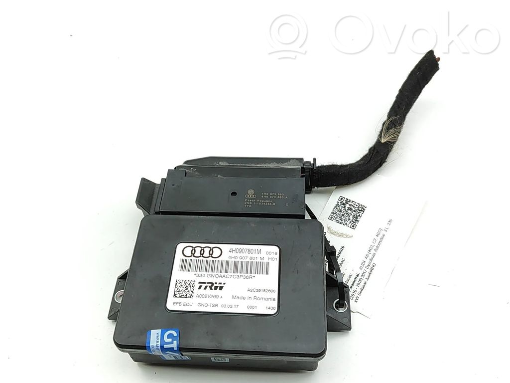Audi A6 S6 C7 4G Moduł / Sterownik hamulca postojowego EMF 