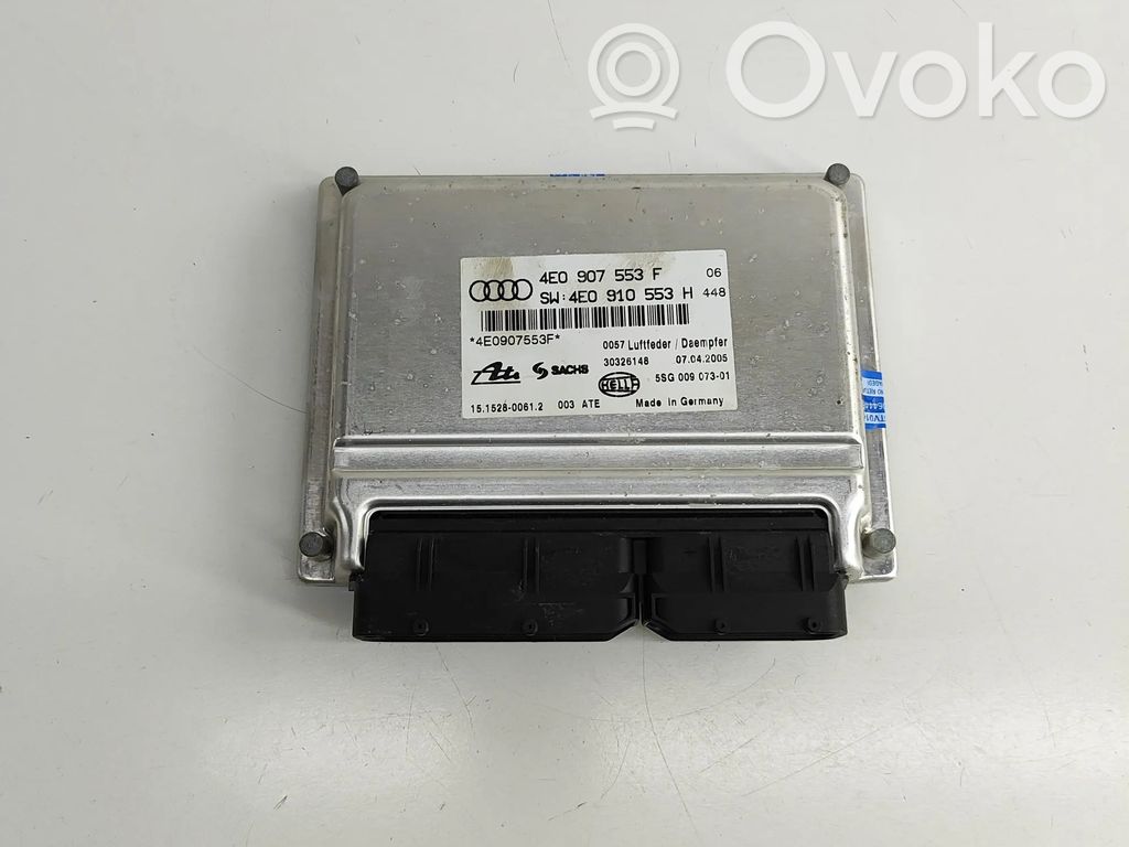 Módulo de control de la suspensión neumática (trasera)   5SG009073,4E0910553H,4E0907553F