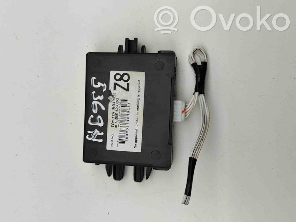 Toyota C-HR II Immobilizer control unit/module 