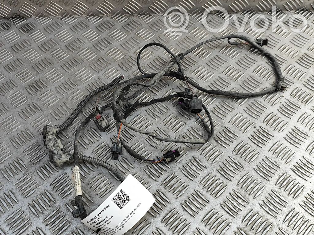 Volkswagen Golf VII Cableado del sensor de aparcamiento (PDC)