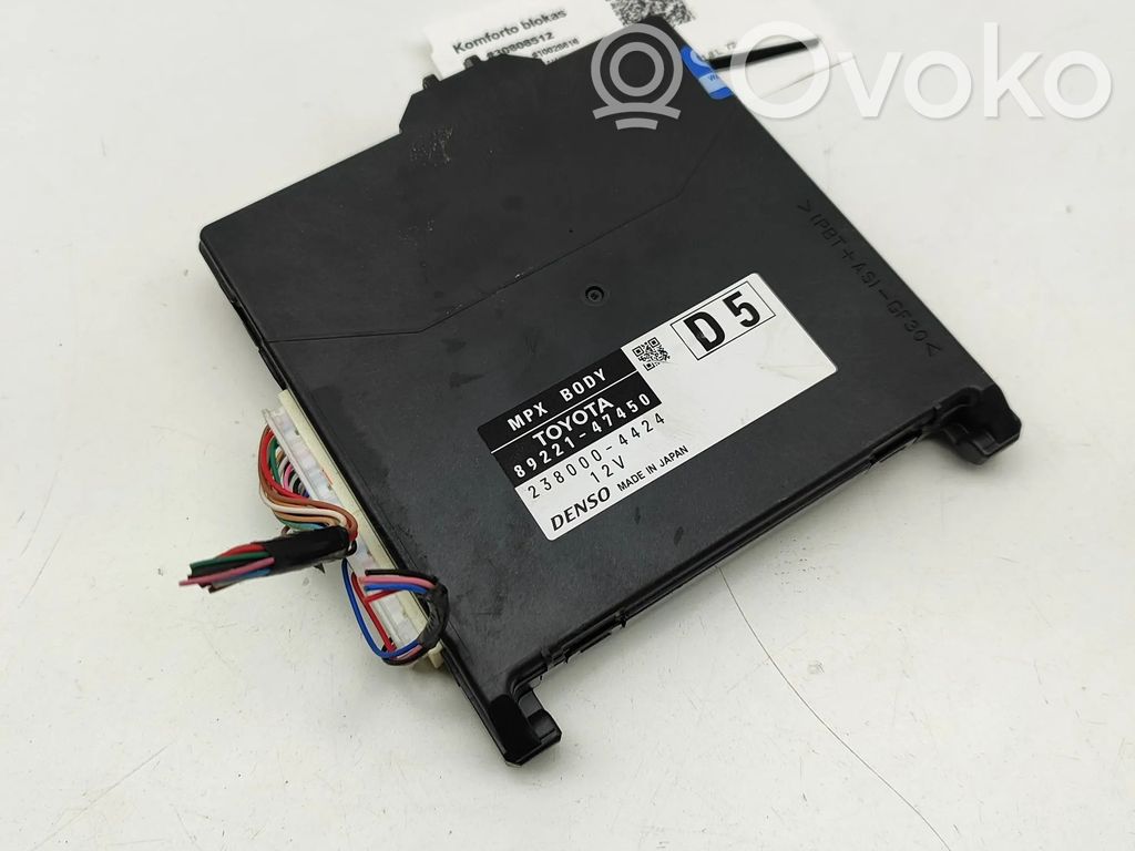 Toyota Prius (XW50) Modul de control caroserie central 