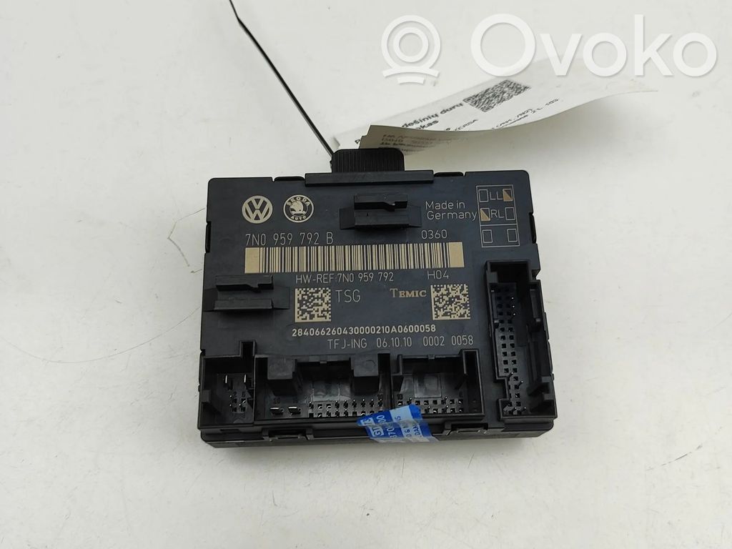 Volkswagen Sharan Door control unit/module 
