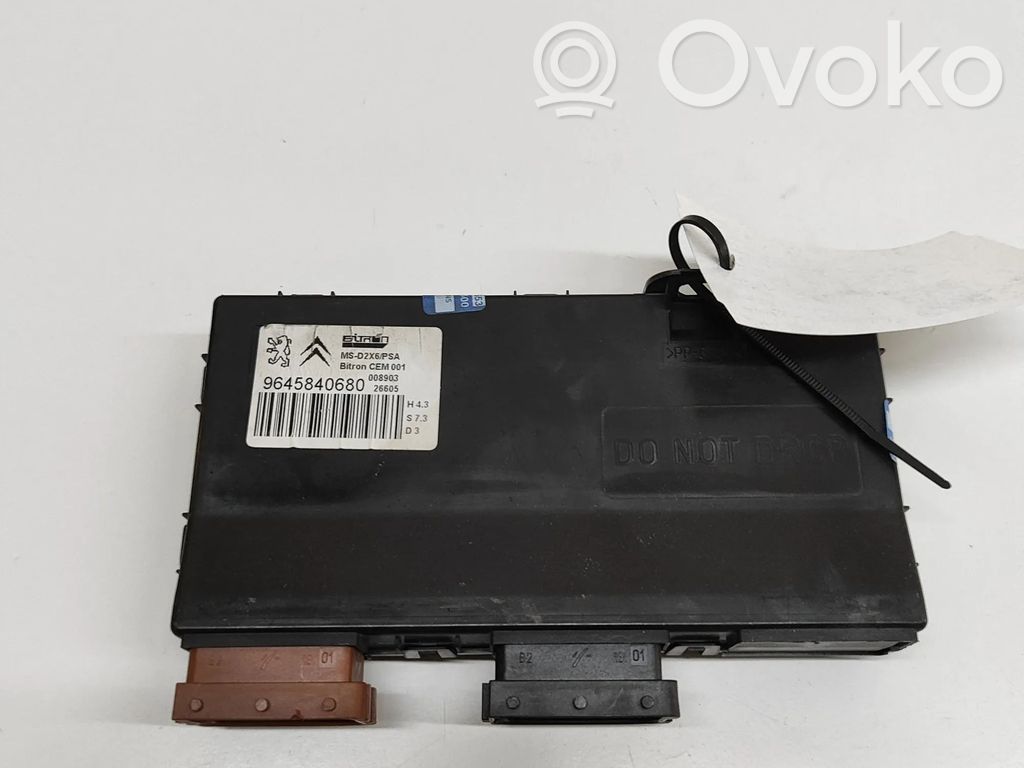 Peugeot 407 Module de commande de siège 