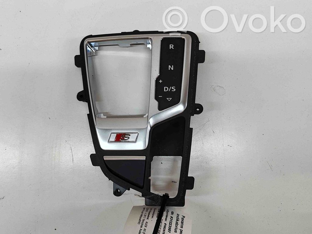 Audi A5 Indicador selector de marchas 