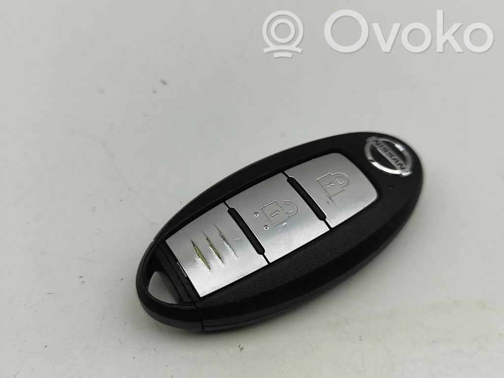 Nissan Qashqai Klucz / Karta zapłonu 