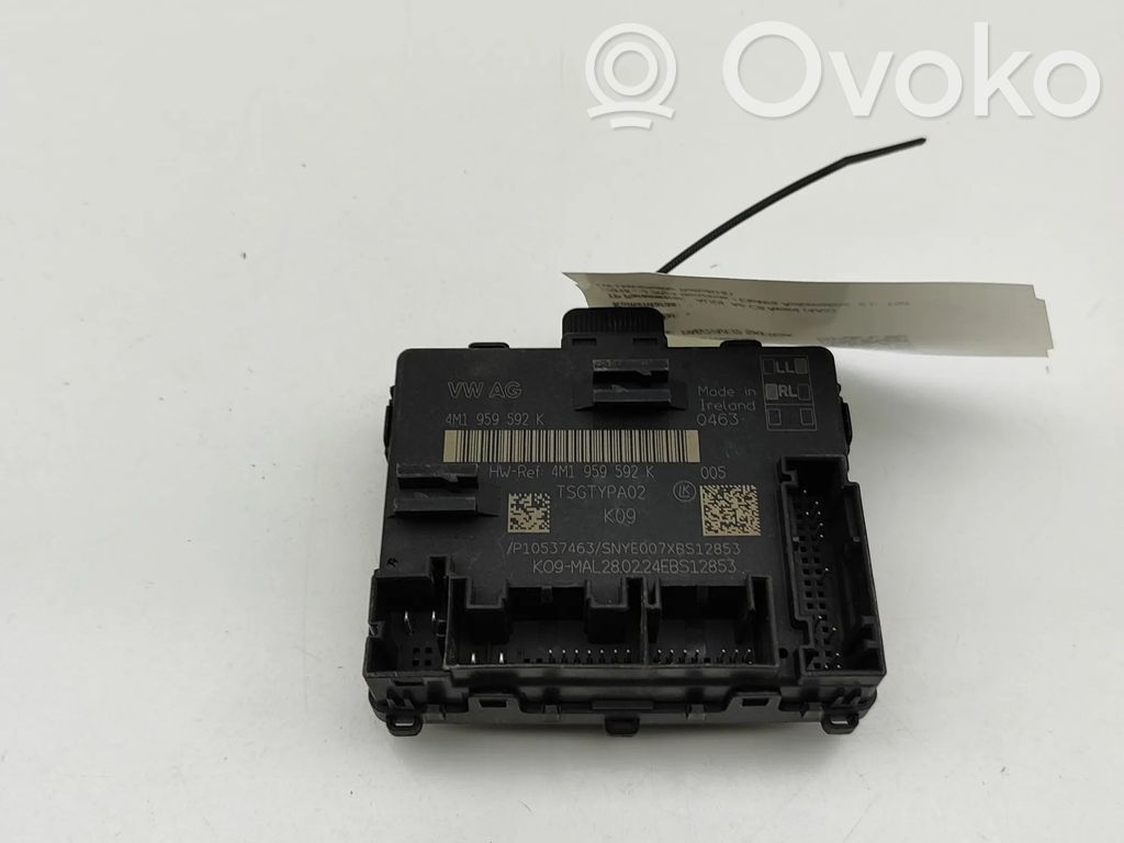 Audi A6 S6 C8 4K Unité de commande module de porte 