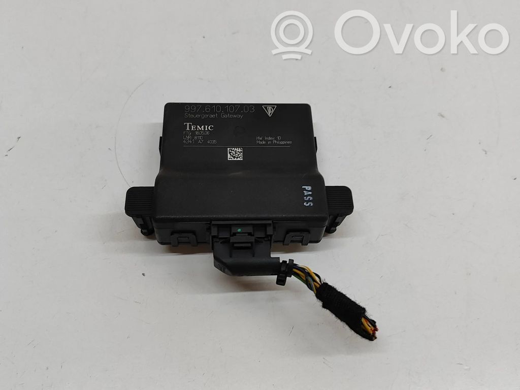 Porsche Cayman 987 Módulo de control Gateway 