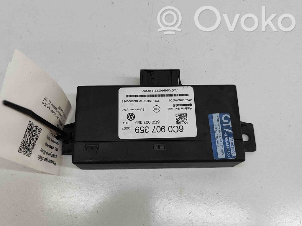 Volkswagen Polo VI Tire pressure control unit 
