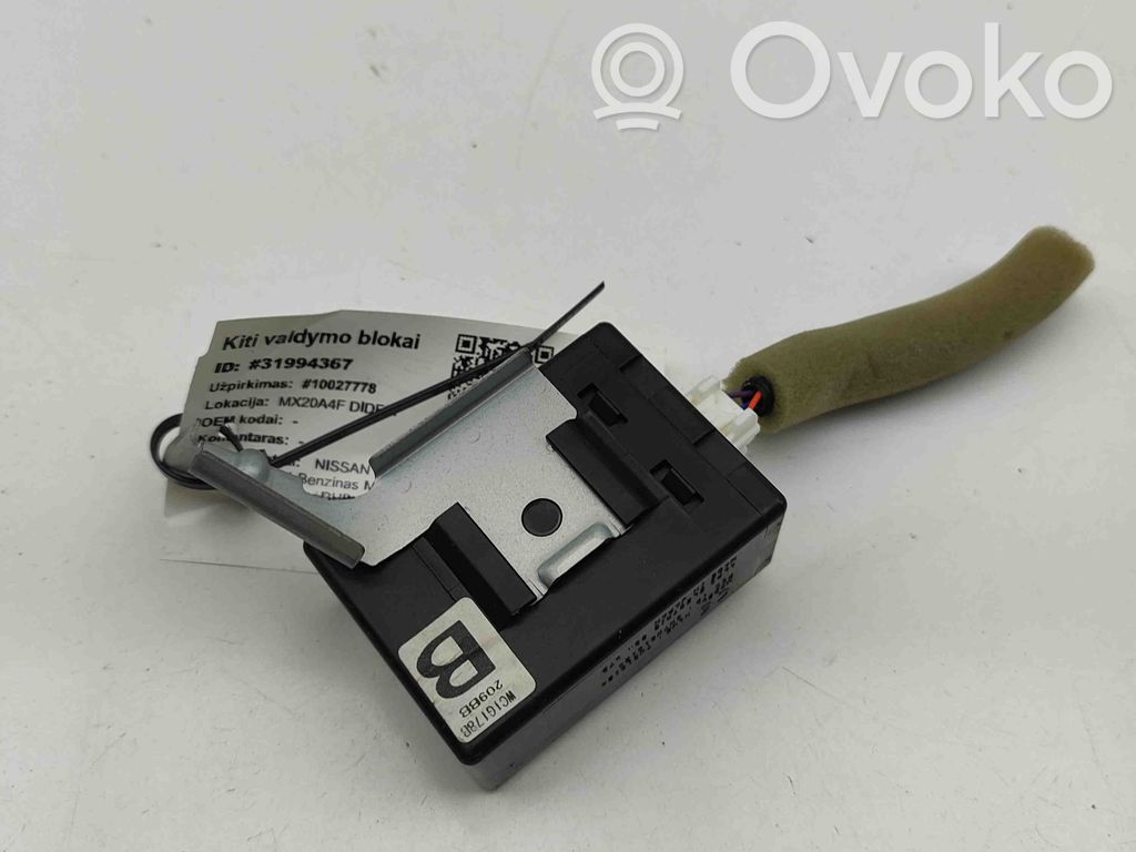 Nissan 370Z Centralina/modulo chiusura centralizzata portiere 
