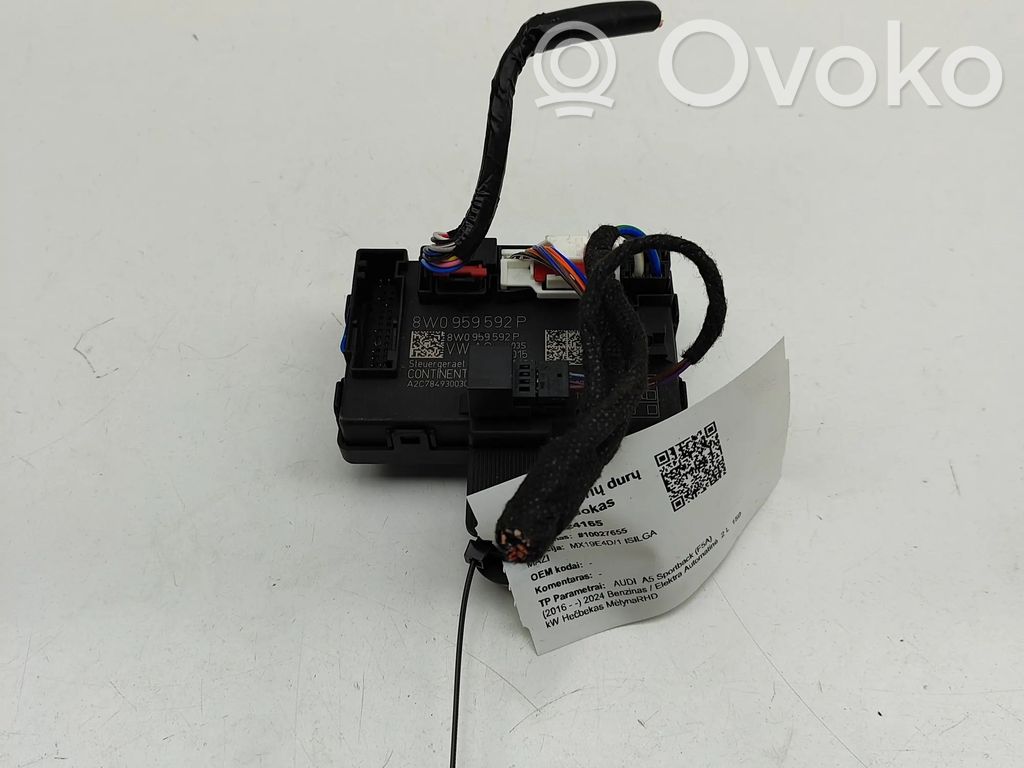 Audi A5 Unité de commande module de porte 